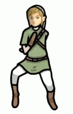Funny Zelda Link Dance GIF