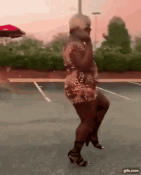 FunnyTwerk Dance Heels GIF