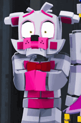 Funtime Foxy Hands Clasped GIF