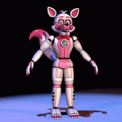 Funtime Foxy Stand Pose GIF