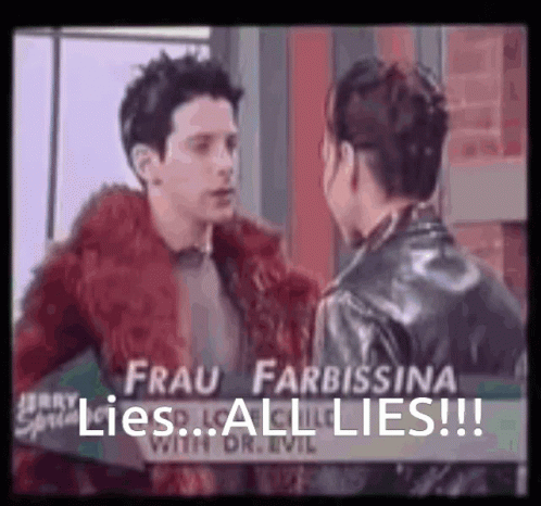 Fur Coat Man And Leather Jacket Woman Talking GIF