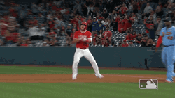 Furious Baseball Player Mike Trout GIF