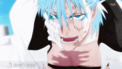 Furious Grimmjow Heavy Breathing GIF