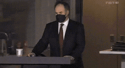 Furious Tossing Drink Away GIF