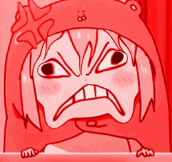 Furious Umaru Chan GIF