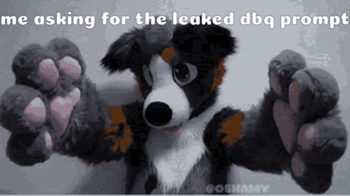 Furry Dog Asking For Leaked DBQ Prompt GIF