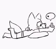 Furry Texting Lover GIF