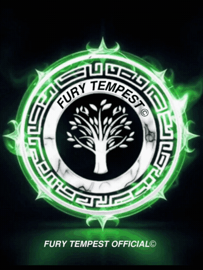 Fury Tempest Official Logo Tree In Circle GIF