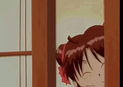 Fushigi Yuugi Miaka Yuuki Sneaking In Kitchen Anime GIF