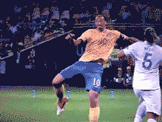 Futbol Game Zlatan Ibrahimović Midair Kick GIF