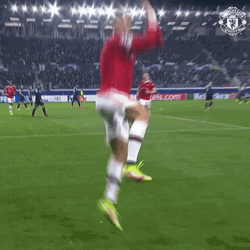 Futbol Superstar Cristiano Ronaldo Spin Jump GIF
