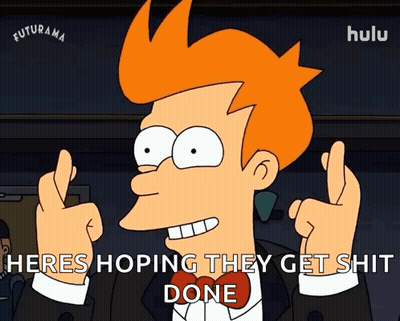 Futurama Character Giving Middle Finger GIF