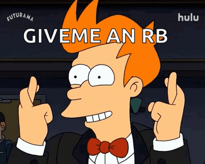 Futurama Character Saying Give Me An RB GIF