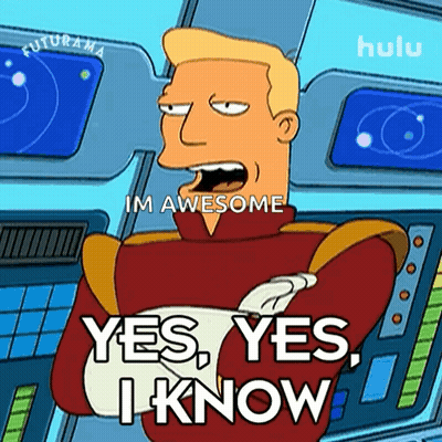 Futurama Character Saying Yes Yes I Know GIF