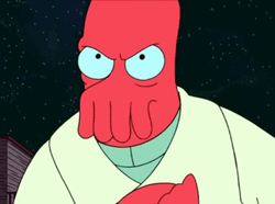 Futurama Enraged Zoidberg Run GIF