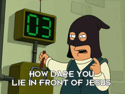 Futurama You Sit On A Throne Of Lies GIF