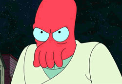 Futurama Zoidberg Furious Run GIF