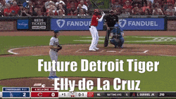 Future Detroit Tiger Elly De La Cruz GIF