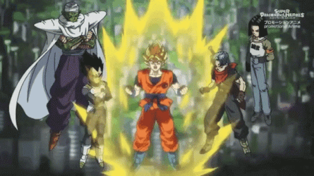 Future Gohan And Other Saiyan Of East District GIF