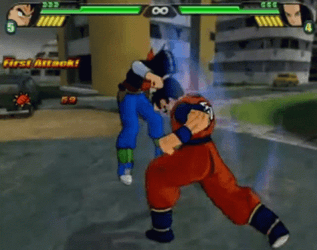 Future Gohan Beating Up Android Seventeen To Death GIF