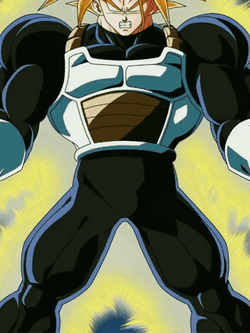 Future Gohan Full Blast Super Saiyan Transformation GIF
