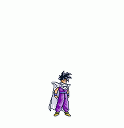 Future Gohan Super Saiyan Immense Transformation  GIF