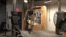 Future Robot Treadmill Loop GIF