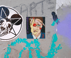 Futuristic Abstract Face Fine GIF