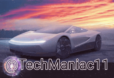 Futuristic Car Techmaniac11 GIF