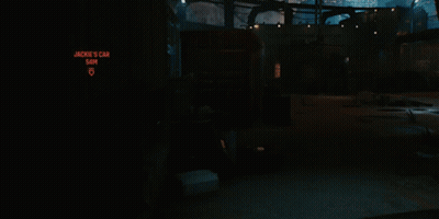 Futuristic City At Night With Coca-Cola Sign GIF
