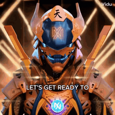 Futuristic Robot Let's Get Ready To GIF