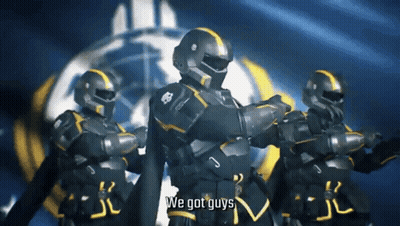 Futuristic Soldiers Saying We Got Guys GIF