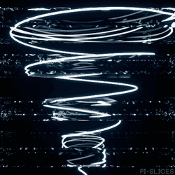 Futuristic Teleport Spiral Sphere GIF