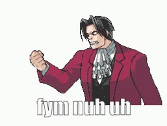 Fym Nuh Uh Angry Aristocrat Young Man GIF