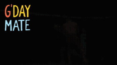G Day Mate Poster Man In Dark Room GIF