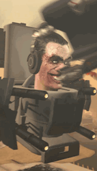 G-Man Skibidi Toilet Meme GIF