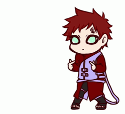 Gaara Heart Pumping GIF