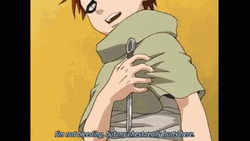 Gaara I'm Not Bleeding GIF