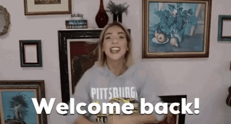 Gabbie Hanna Shes Said Welcome Back GIF