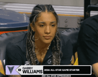Gabby Williams 2Nd All-Star Appearance GIF