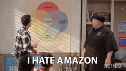 Gabriel Iglesia Hates Amazon GIF