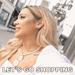 Gabriella Demartino Let's Go Shopping GIF
