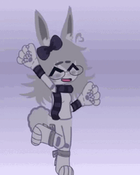 Gacha Happy Dance While Stamping Feet GIF