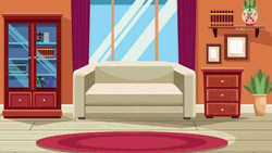 Gacha Kick Door Saying Hello GIF