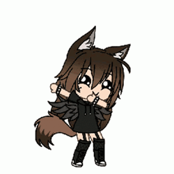 Gacha Life Alpha Leaf Storm Dabbing GIF