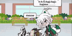 Gacha Life Hajime And Magito Pixel Art GIF