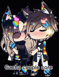 Gacha Life Sparkling Gacha Couple Core Mode GIF
