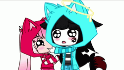 Gacha Sweet Hugging GIF