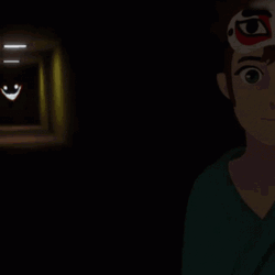 Gai Sensei Roum Dark Scary Backrooms GIF
