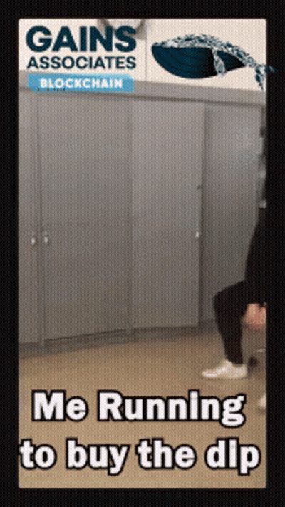 Gains Associates Ad Person Running GIF